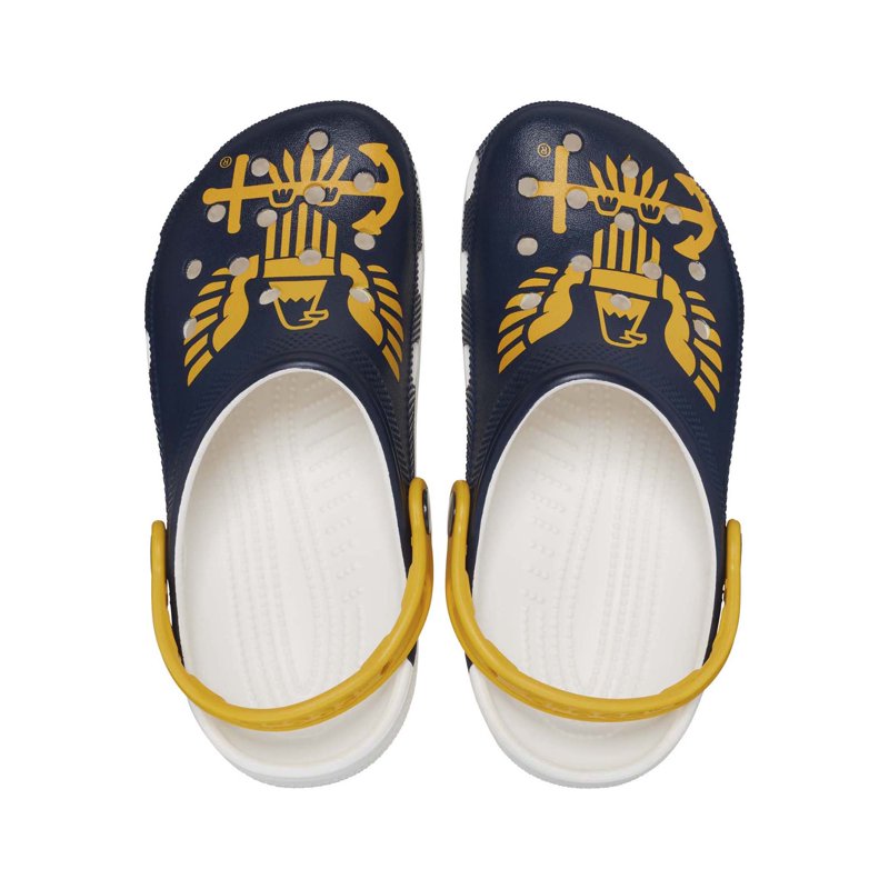 Crocs Men’s And Women’s Unisex Classic US Navy Clogs