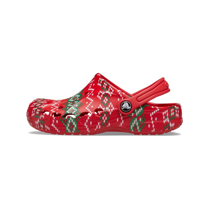 Crocs Toddler & Kids Holiday Printed Baya Clog