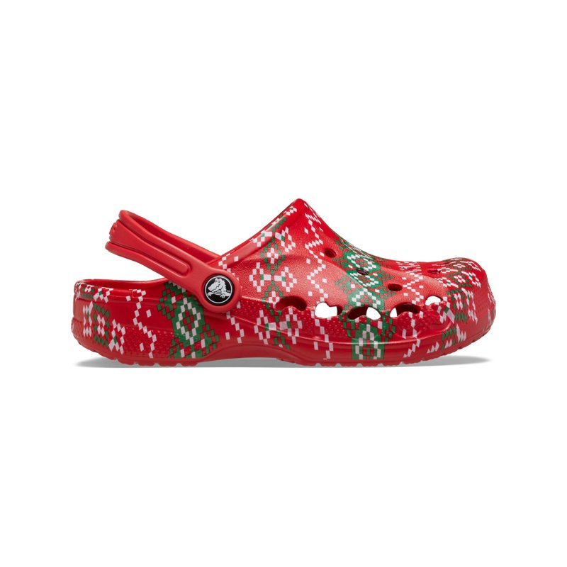 Crocs Toddler & Kids Holiday Printed Baya Clog