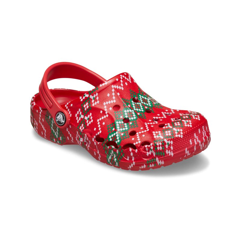 Crocs Toddler & Kids Holiday Printed Baya Clog