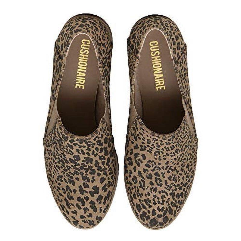 CUSHIONAIRE Women's Duffy Twin Gore Slip On +Memory Foam & Wide Widths Available