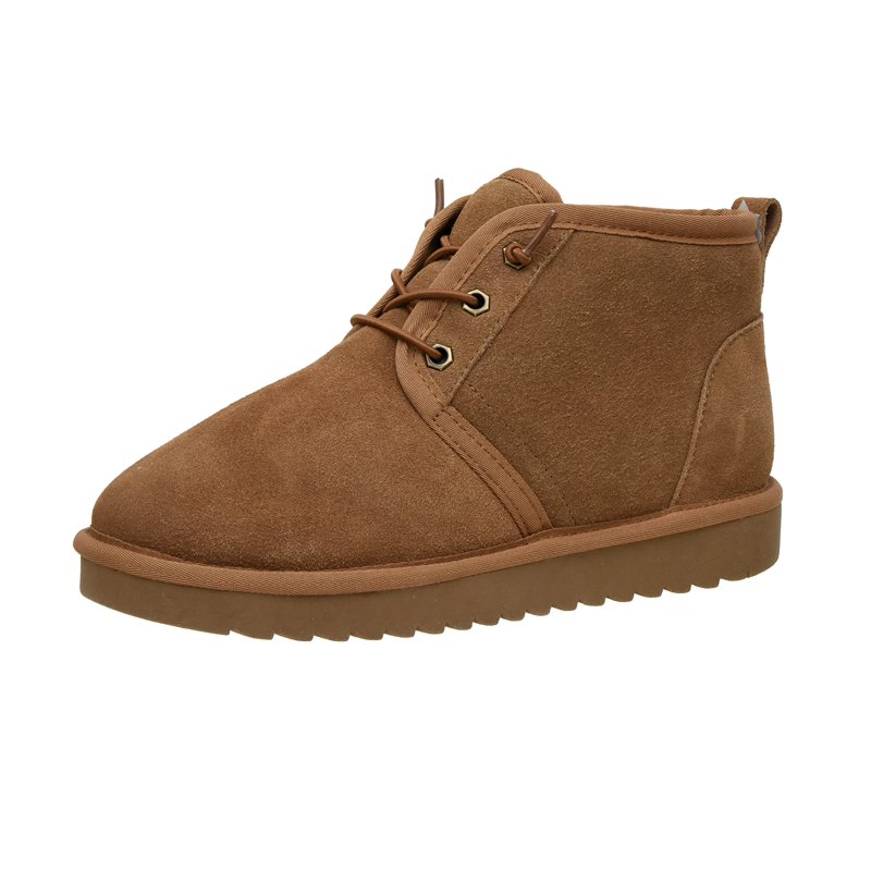 CUSHIONAIRE Women's Harper Genuine Suede pull on boot +Memory Foam Chestnut 8.5