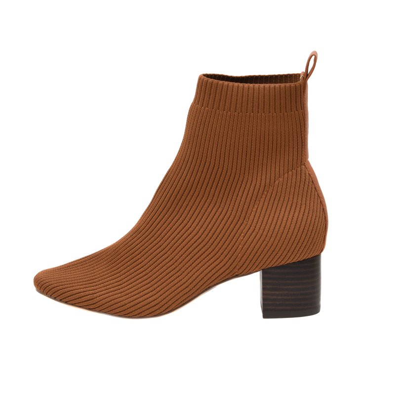 CUSHIONAIRE Women's Neely Stretch Bootie +Memory Foam Insoles - Wide Widths Available