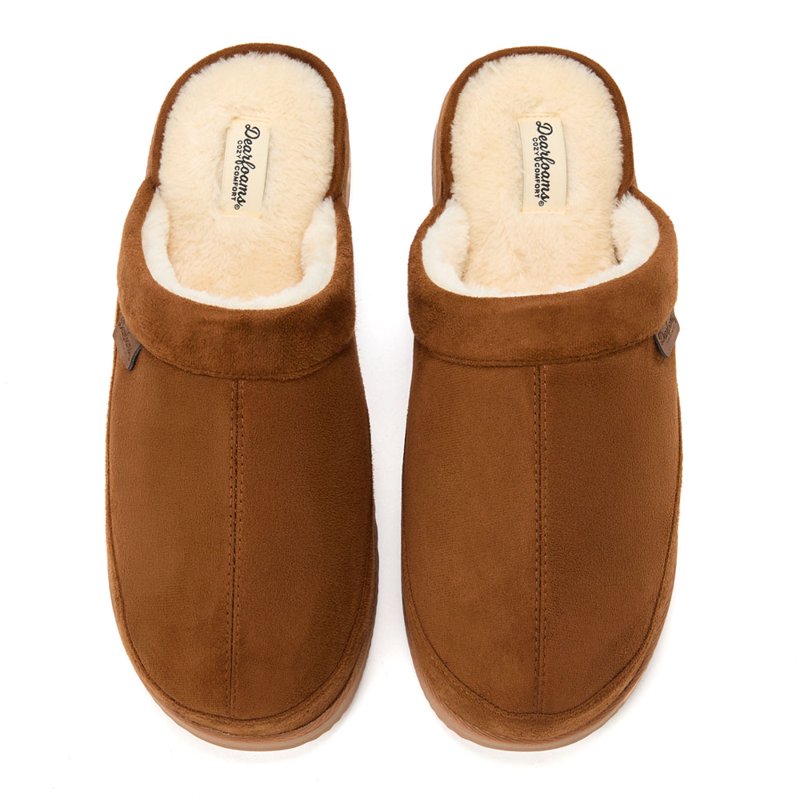 Dearfoams Cozy Comfort Men's Joseph Scuff Slippers