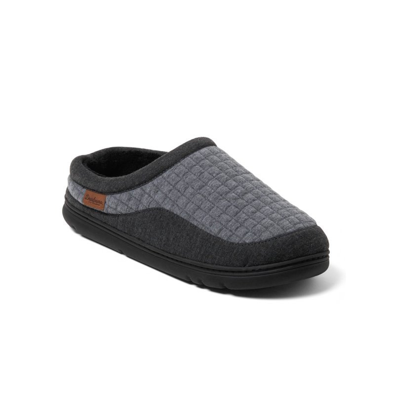 Dearfoams Cozy Comfort Men's Lounge Clog Slipper