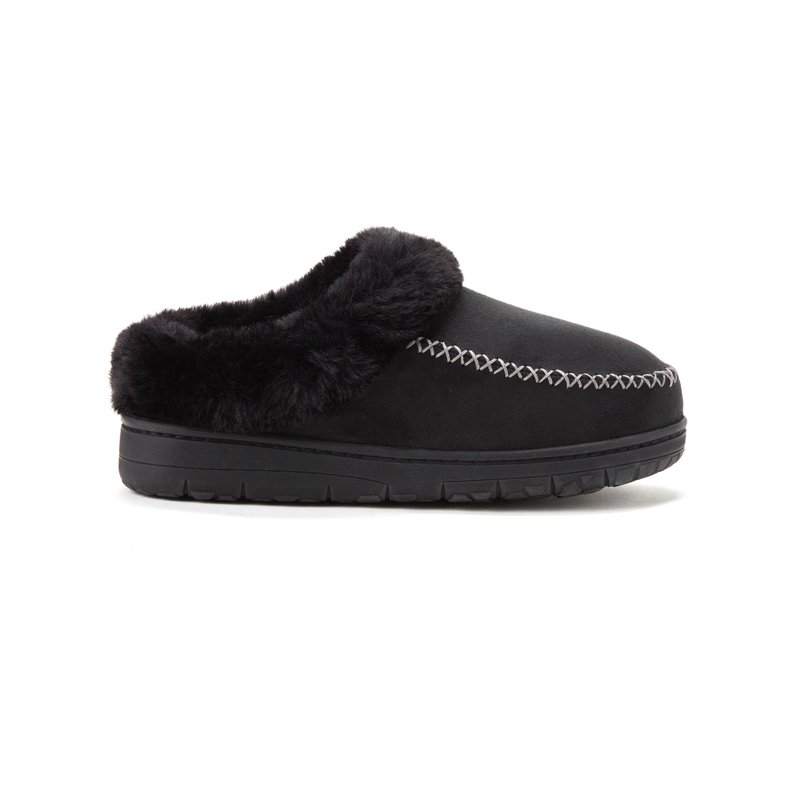 Dearfoams Cozy Comfort Women's Moc Toe Clog Slippers