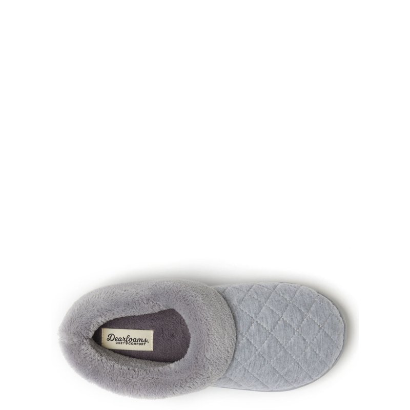 Dearfoams Cozy Comfort Women's Quilted Jersey Clog