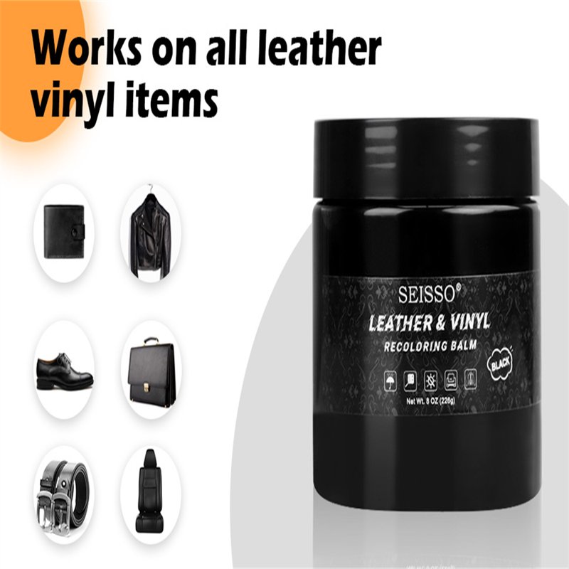 DEWEL Leather Repair Kit 8 Garen Black 1 Count