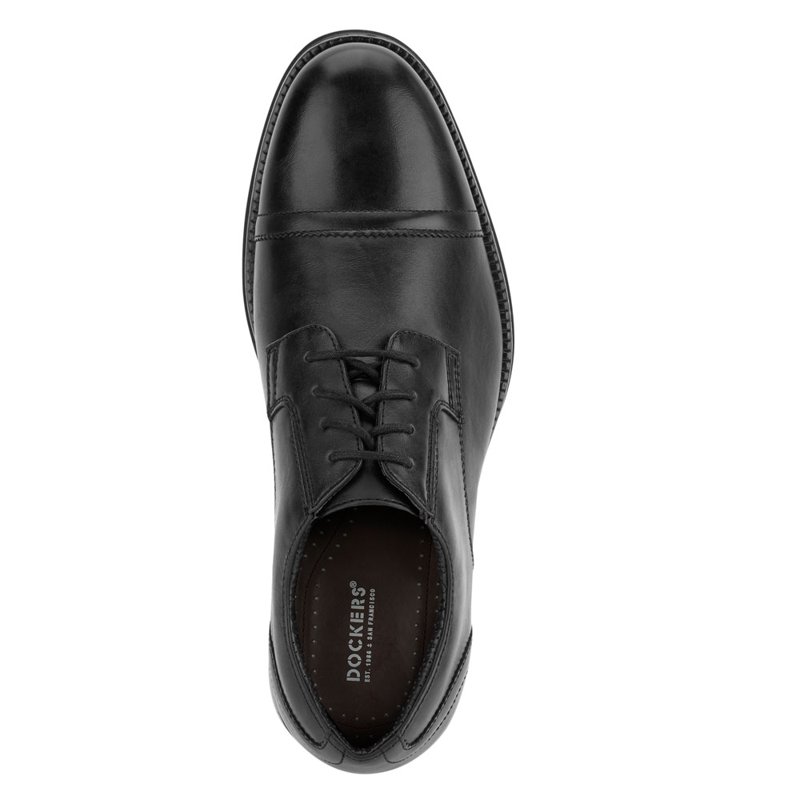 Dockers Mens Garfield Dress Cap Toe Oxford Shoe - Wide Widths Available
