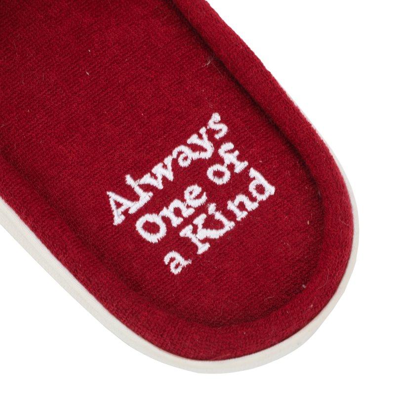 Dr Pepper Always One Of A Kind Men's Red Slide Slippers -Large