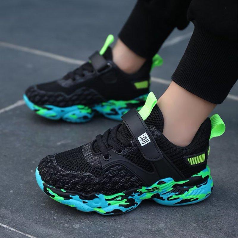 Dumajo Kids Sneakers For Boys Running Shoes Lightweight Sport (Toddler/Little Kid/Big Kid)