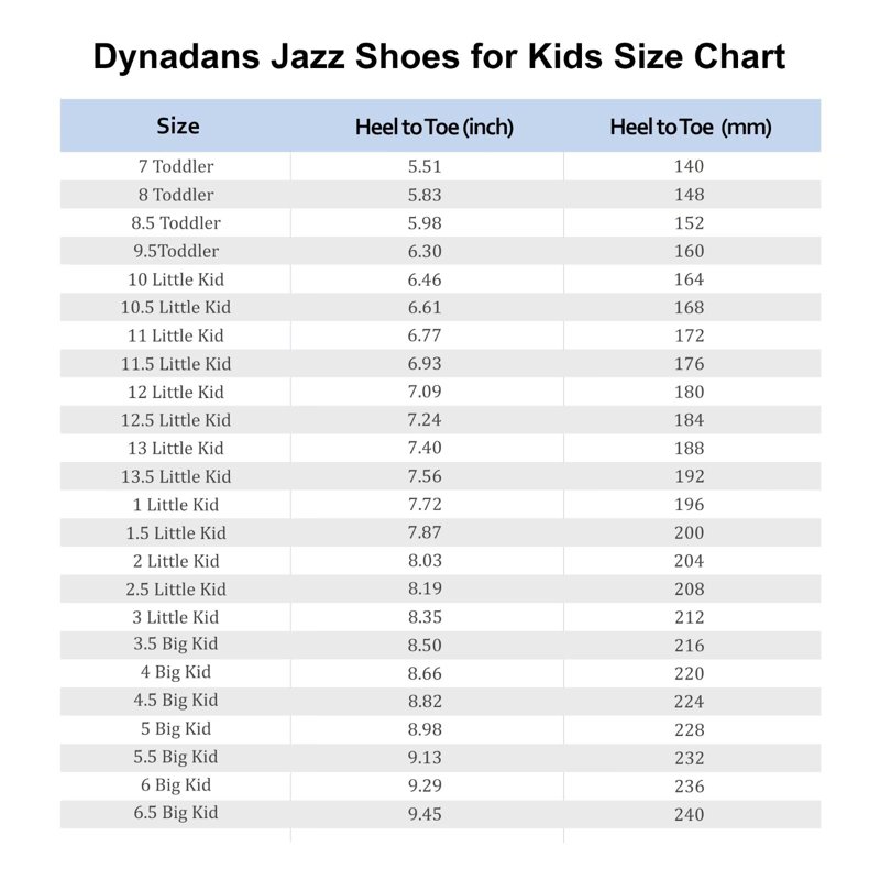 Dynadans PU Leather Upper Slip-on Jazz Shoes For Toddler/Little Kid/Big Kid