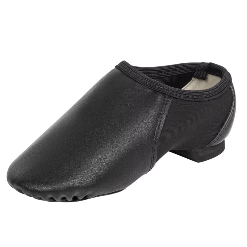Dynadans PU Leather Upper Slip-on Jazz Shoes for Toddler/Little Kid/Big Kid