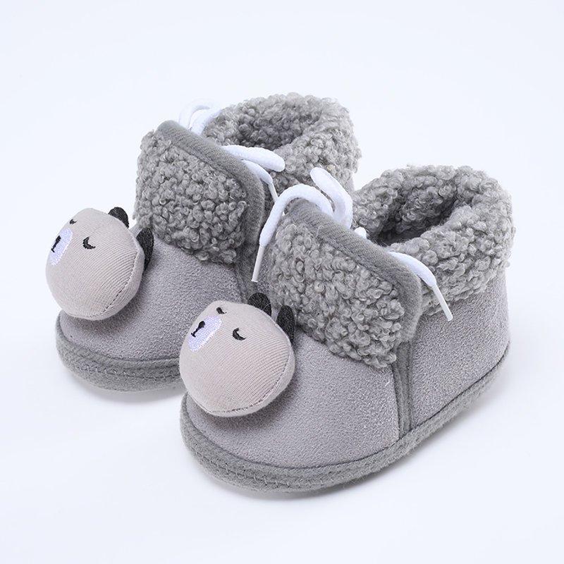 Eashery Baby Girls Boys Shoes Baby Girls Boys Canvas Shoes Soft Sole Baby Boy Slip-On Sneakers Toddler Sandals Girl (Grey 13)