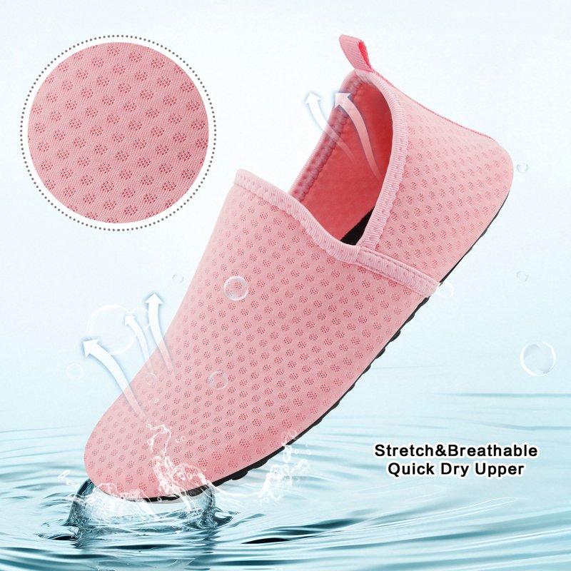 Ecetana Kids Water Shoes Boys Girls Aqua Socks Quick Dry Barefoot Beach Swim Shoes For Toddler Little Kid