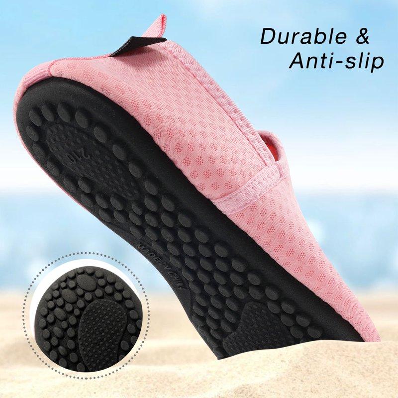 Ecetana Kids Water Shoes Boys Girls Aqua Socks Quick Dry Barefoot Beach Swim Shoes For Toddler Little Kid