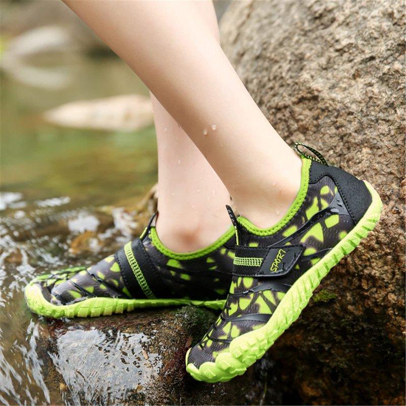 Ecetana Kids Water Shoes For Boys Girls Aqua Shoes Barefoot Beach Sports Quick Dry Swim Pool Shoes Little Big Kid
