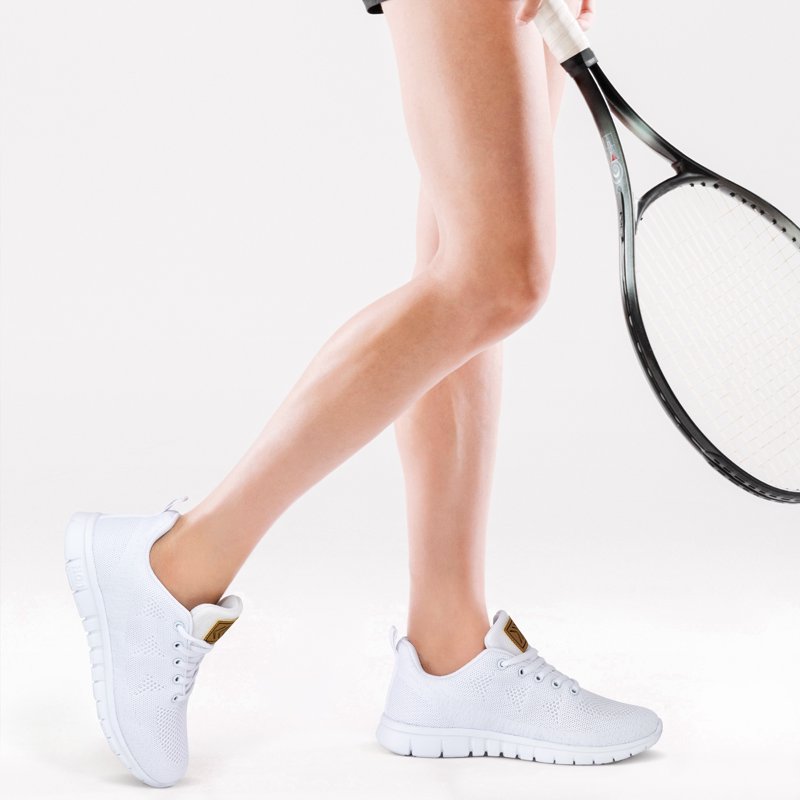 Ecetana Women Running Shoes Breathable Casual Sneakers Comfortable Walking Tennis Shoes