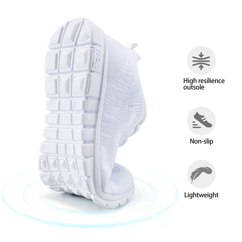 Ecetana Women Running Shoes Breathable Casual Sneakers Comfortable Walking Tennis Shoes