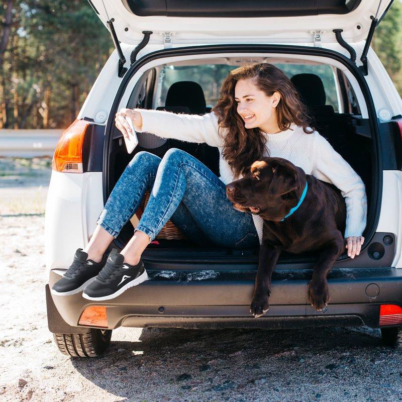 Ecetana Womens Walking Running Shoes Lightweight Breathable Mesh Tennis Sneakers