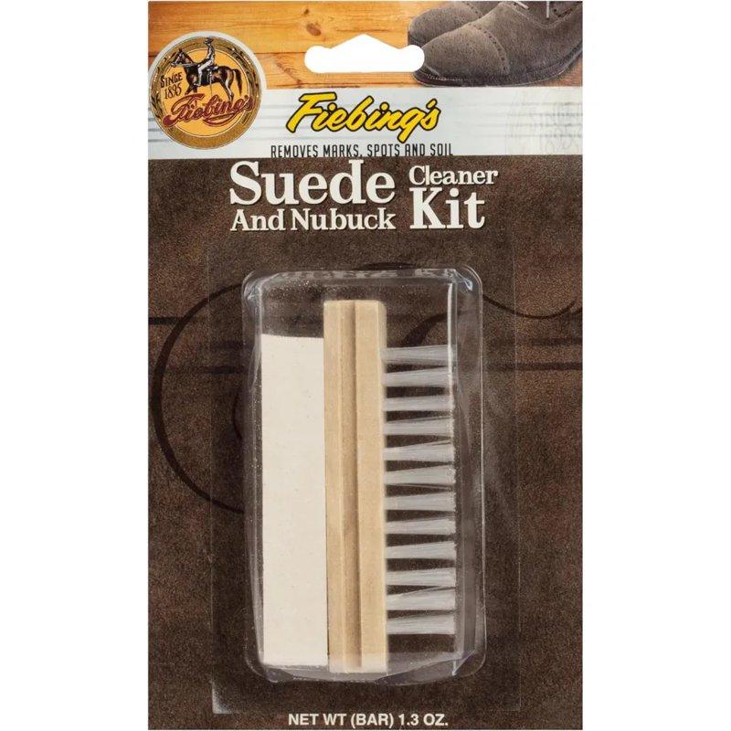 Fiebing's Suede & Nubuck Cleaner Kit - Remove Stains & Clean Shoes Boots Bags Coats More