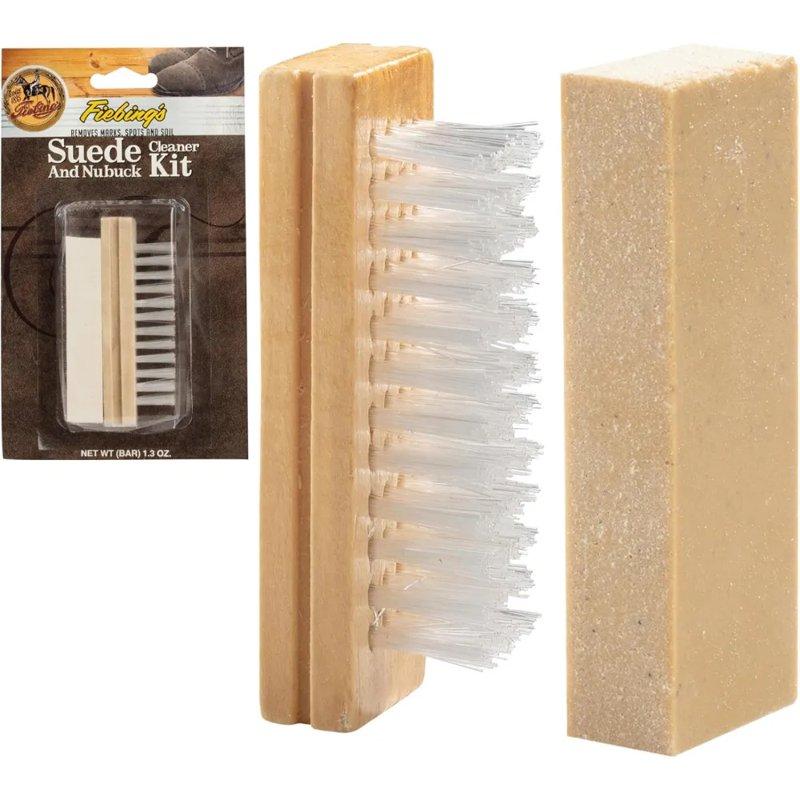 Fiebing's Suede & Nubuck Cleaner Kit - Remove Stains & Clean Shoes Boots Bags Coats More