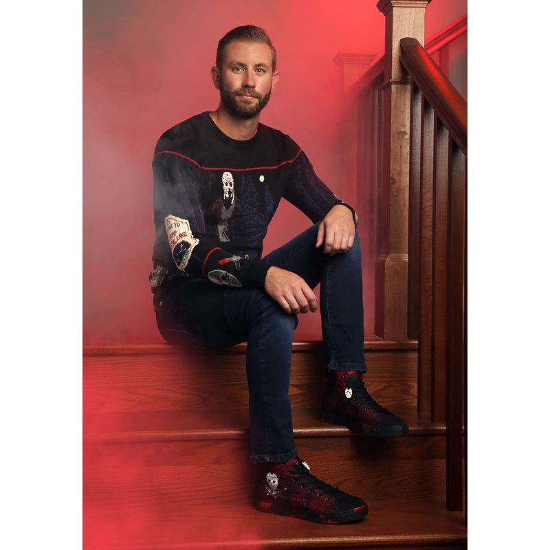 Friday The 13th Jason High Top Adult Sneakers