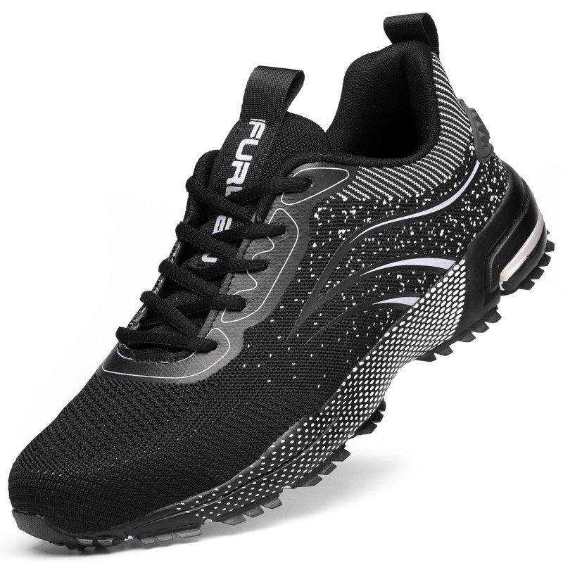 Furuian Steel Toe Shoes for Men Women Lightweight Safety Shoes Comfortable Steel Toe Sneakers Warehouse Industry Work Shoes