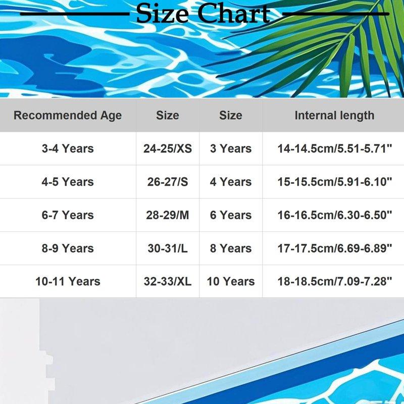 Generic Water Shoes For Boys Girl Swim Shoes Water Socks For Cruise Essentials Swimming Aqua Beach Pool Yoga Surf For 3-11 Years