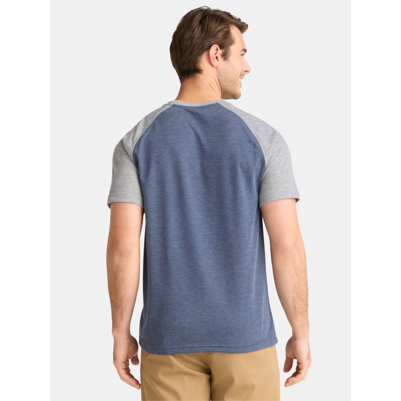 George Men's And Big Men's Raglan Tee Sizes S-3XL