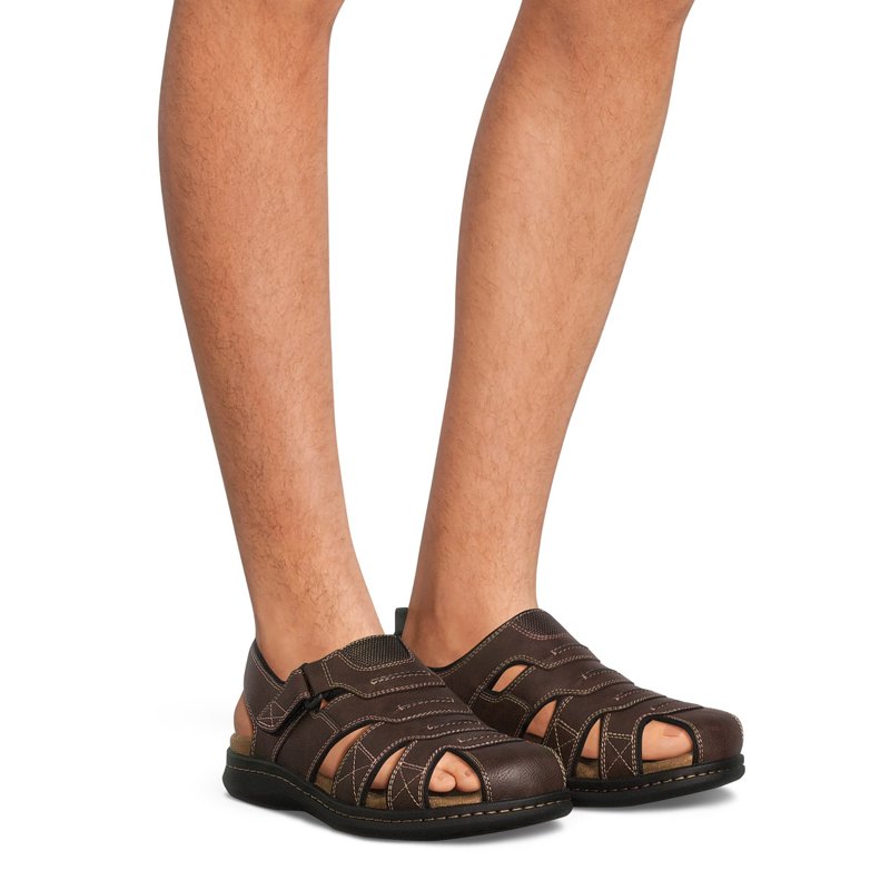 George Men's Comfort Closed Toe Sandals