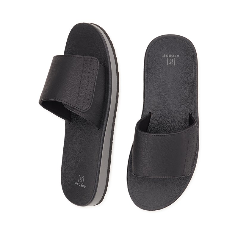 George Men's Comfort Slide Sandals
