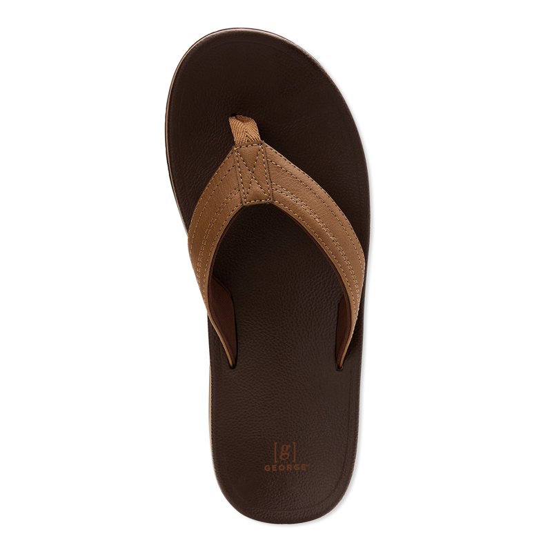George Men's Comfort Thong Sandals