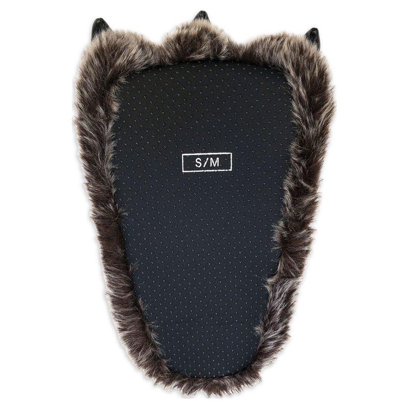 George Men's Faux Fur Novelty Slippers