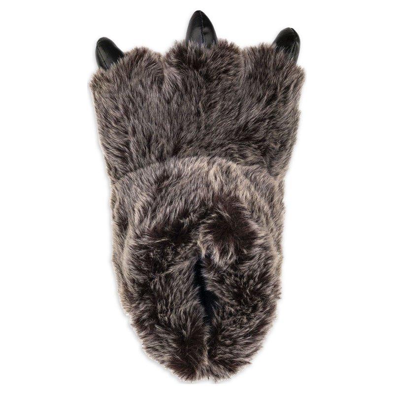 George Men's Faux Fur Novelty Slippers