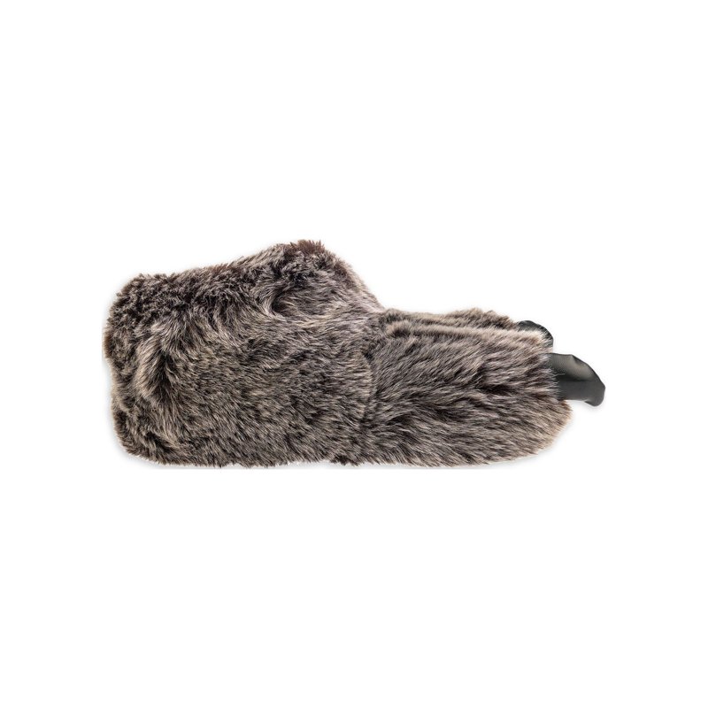 George Men's Faux Fur Novelty Slippers
