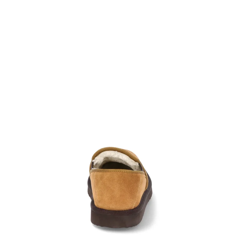 George Men's Genuine Suede Western Slippers