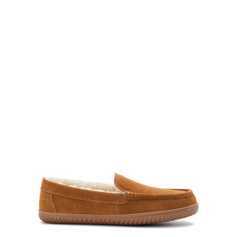 George Men's Hillcrest Suede Moccasin Slippers