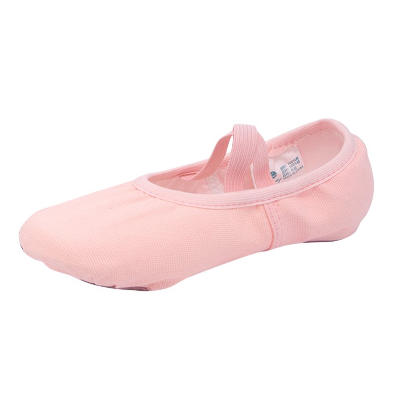 Girls's Ballet & Dance Shoes Thin Pull-On Slippers Soft Leather Ballet & Dance Shoes Size 10 Years-10.5 Years