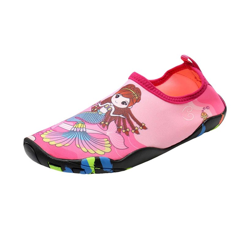 Gubotare Girls Water Shoes Kids Water Shoes Non-Slip Beach Shoes Outdoor Breathable Swim Shoes Quick Dry Lightweight Pool Aqua Shoes Boys Girls(Little Kid/Big Kid) (Hot Pink Little Kids 13)