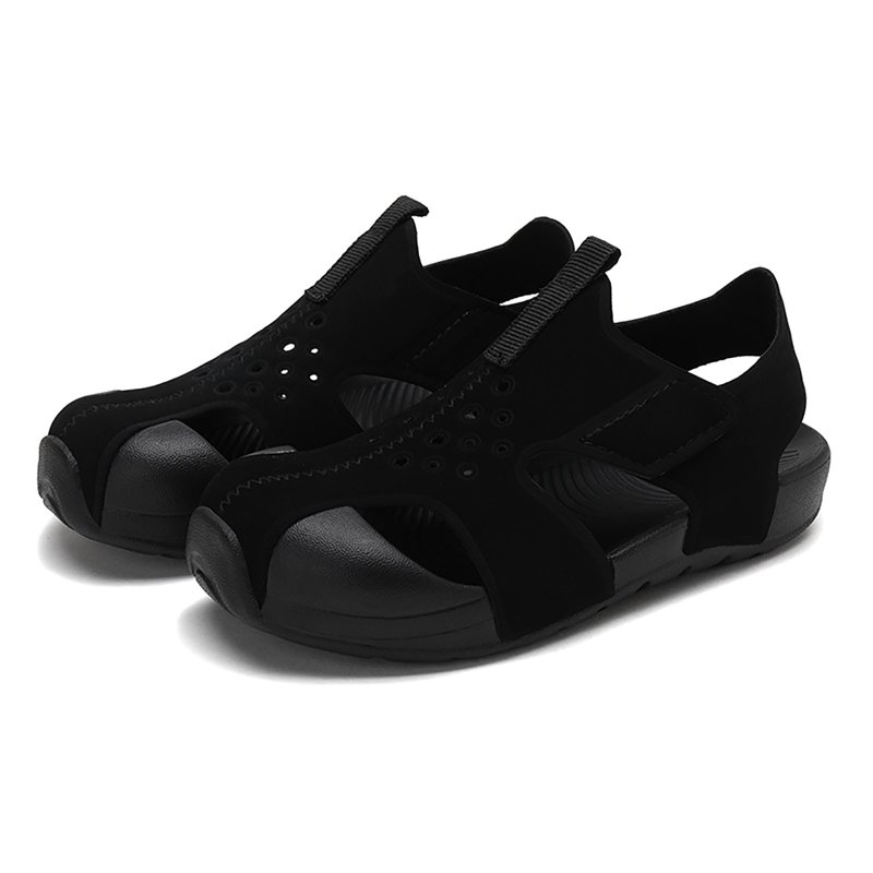 Gubotare Kids Water Shoes Big Kid Water Shoes For Kids Boys Girls Wide Toe Barefoot Quick Dry For Beach Swim Pool Surf Aqua Sports Size 13.5 (Black Little Kids 13.5)