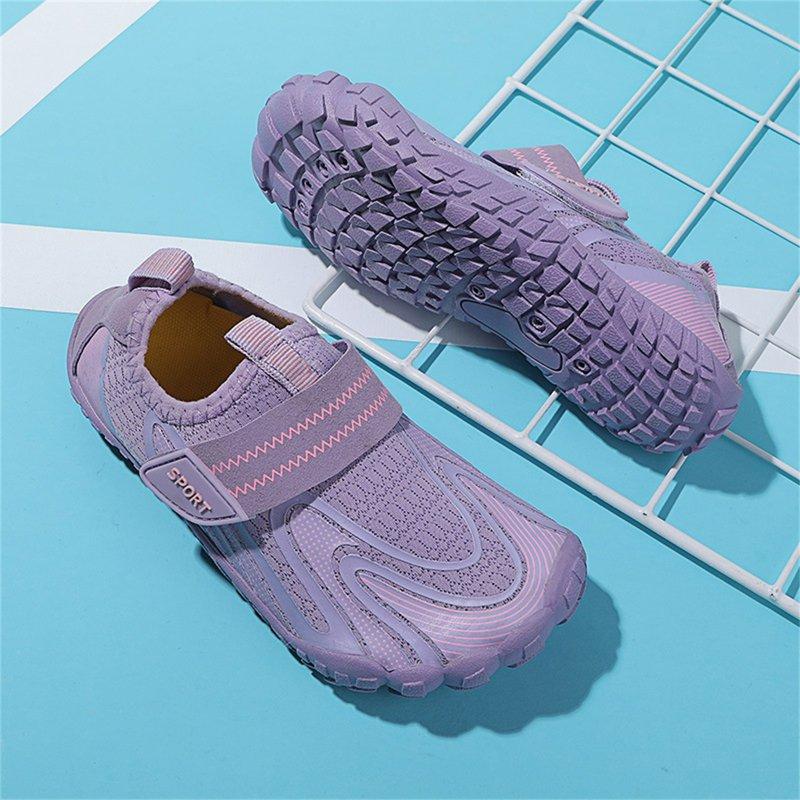 HaiMao Kids Water Shoes Clearance Girls Boys Quick Dry Aqua Shoes Barefoot Water Sneakers For Beach Swim Pool Boats Outdoor Water Sports Little/Big Kid Purple 16 Years