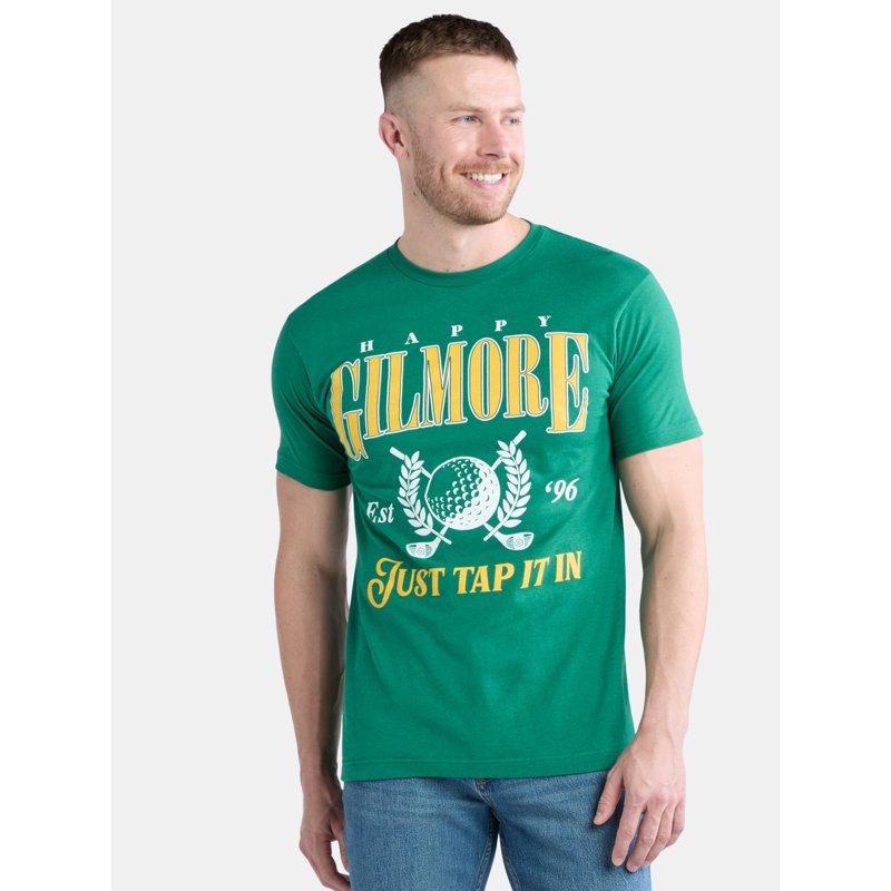 Happy Gilmore Men's & Big Men's Graphic Tee Sizes S-3XL