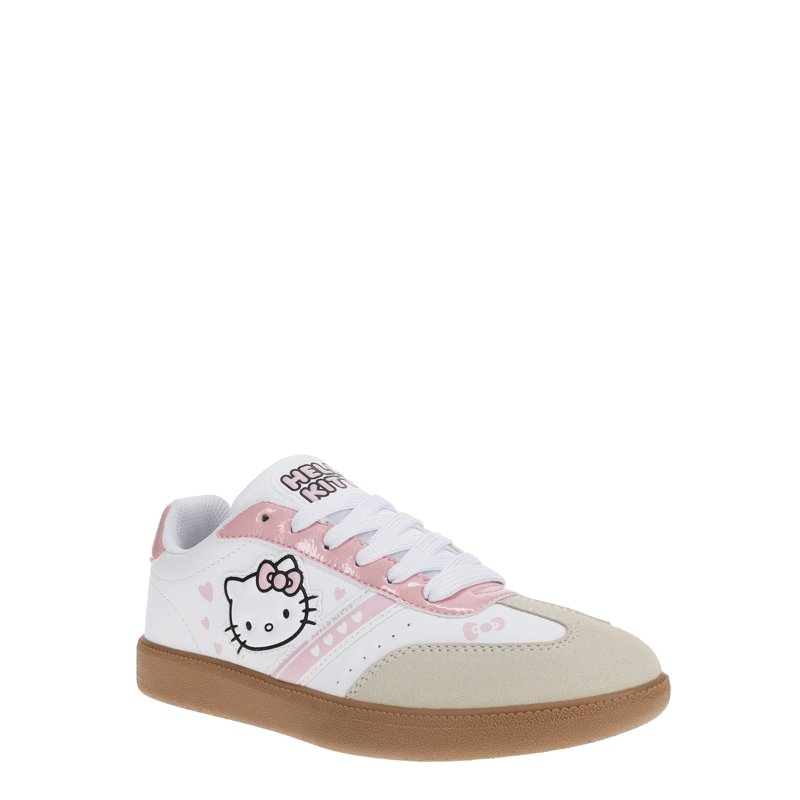Hello Kitty by Sanrio Women's Casual T-Toe Sneakers
