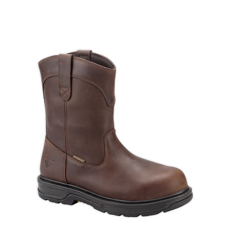 Herman Survivors Men's Plower Waterproof Pull Work Boots