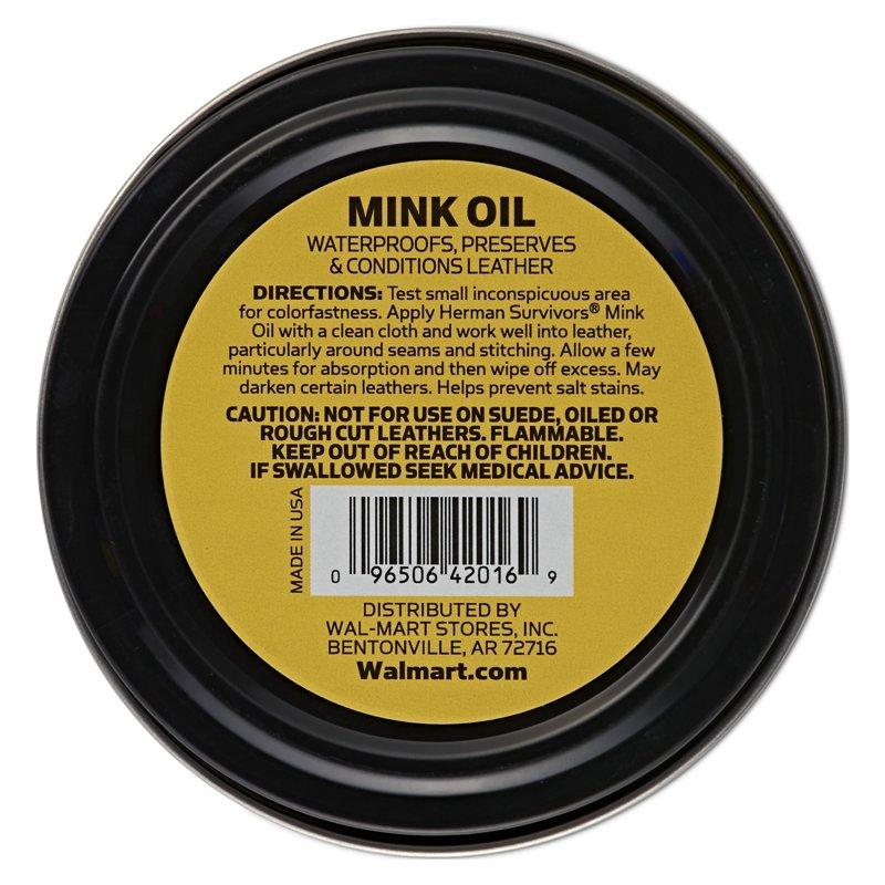 Herman Survivors Mink Oil