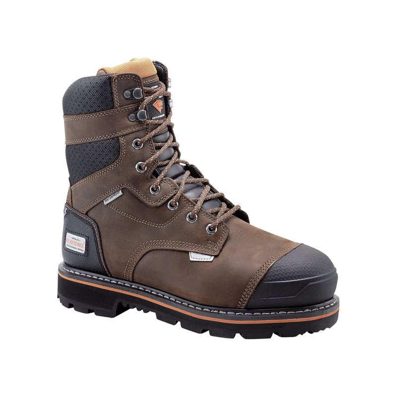 Herman Survivors Professional Men's Dozier Waterproof 8" Steel Toe Work Boots