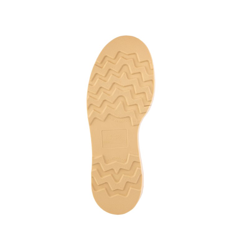 Herman Survivors Professional Men's Steel Toe Full Grain Leather Backhaul Brown Work Boots