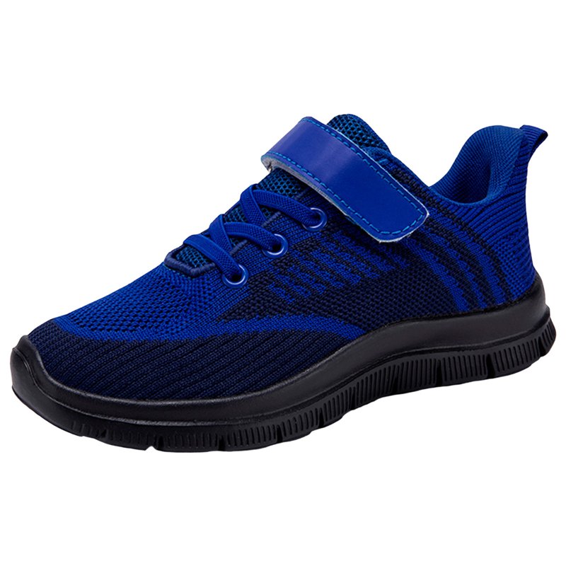 Hessimy Boys' Sneakers Fashion All Season Children Boys Sports Shoes Flat Thick Bottom Lightweight Non Toddler Running Shoes(Dark Blue 10-10.5 Y)