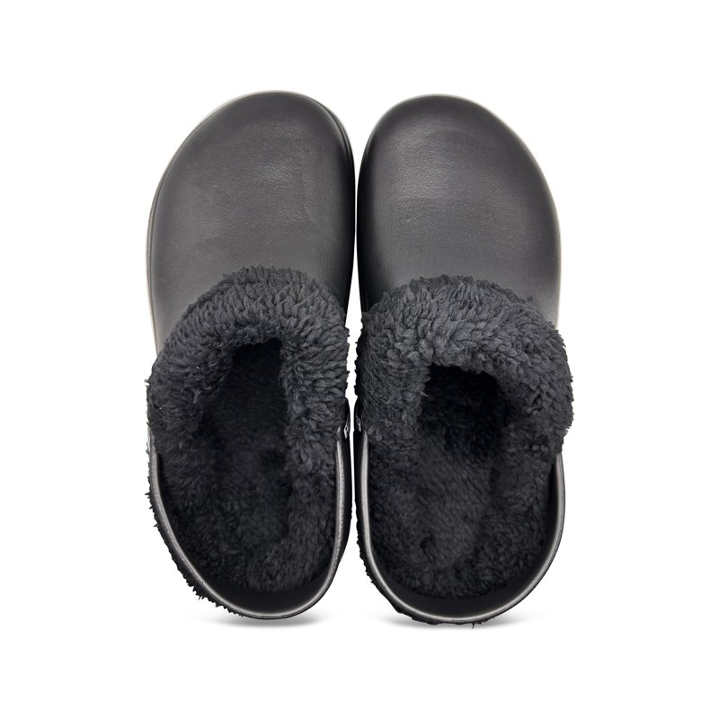 Hey Collection Clogs- Faux Fur Lined Clog Shoes Warm Garden Comfort Footwear